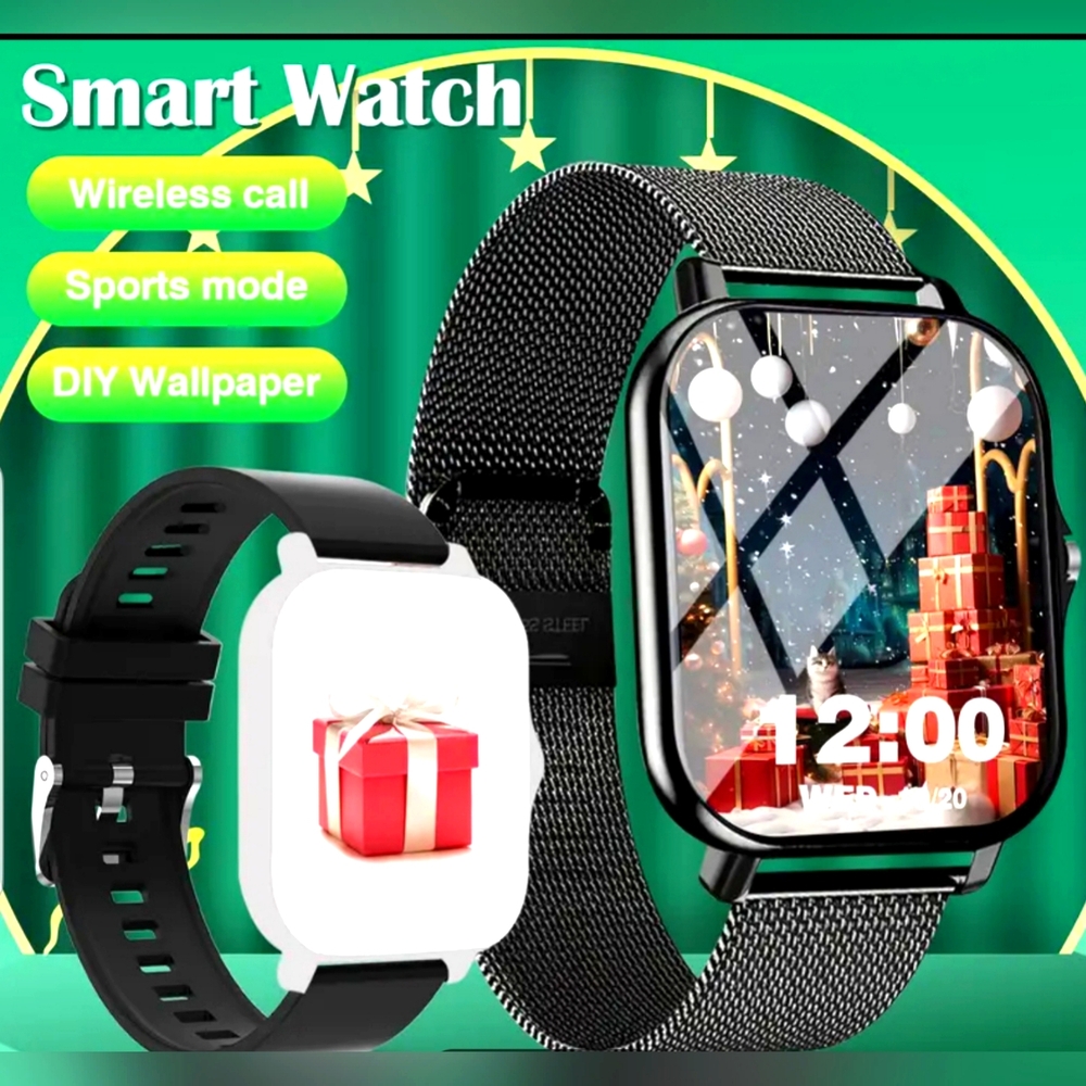 Smart Watch For Android & IOS Cellphones with Extra Band